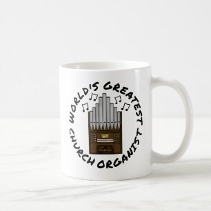 Caneca De Café A Maior Igreja Organizadora do Mundo Engraçada