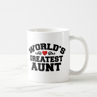 Caneca De Café A maior tia do mundo