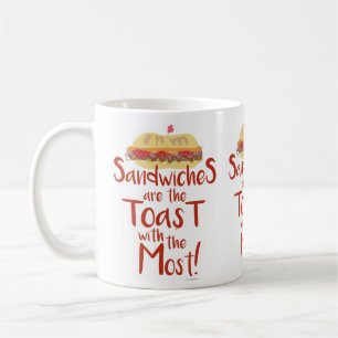 Caneca De Café A maioria brindam dizer engraçado do sanduíche