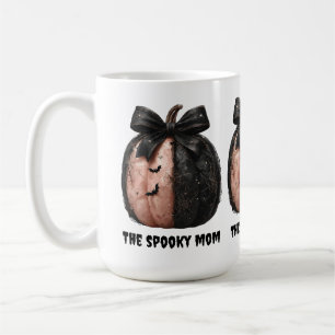 Caneca De Café A Mãozinha Mama de Halloween Pumpkin