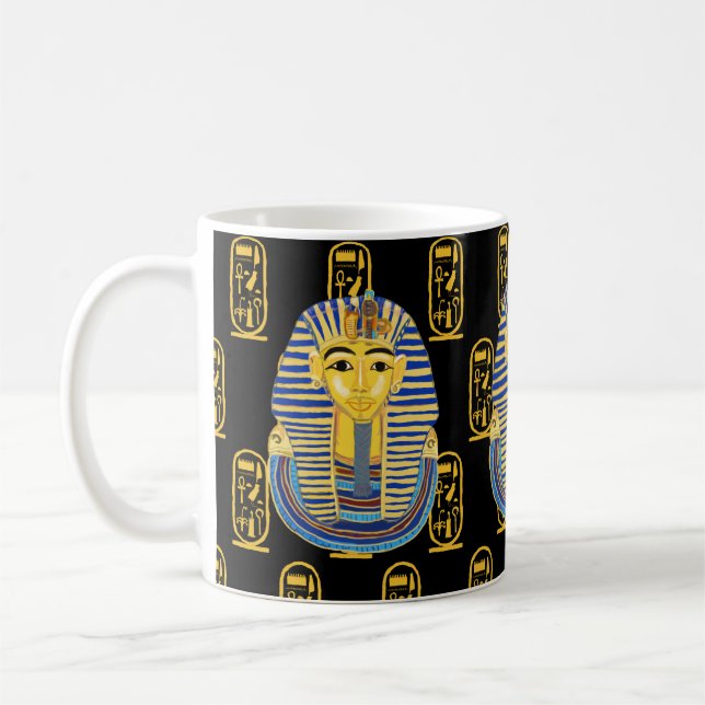 Caneca De Café A máscara de Tutankhamun (Esquerda)