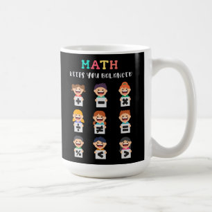 Caneca De Café A matemática mantém você equilibrado
