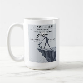 Caneca De Café A Medida de um Líder
