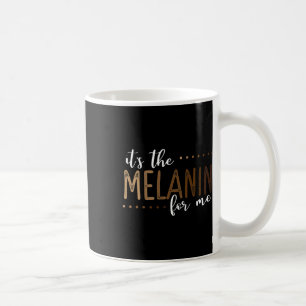 Caneca De Café A Melanina Para Mim História Negra Afro-Americana