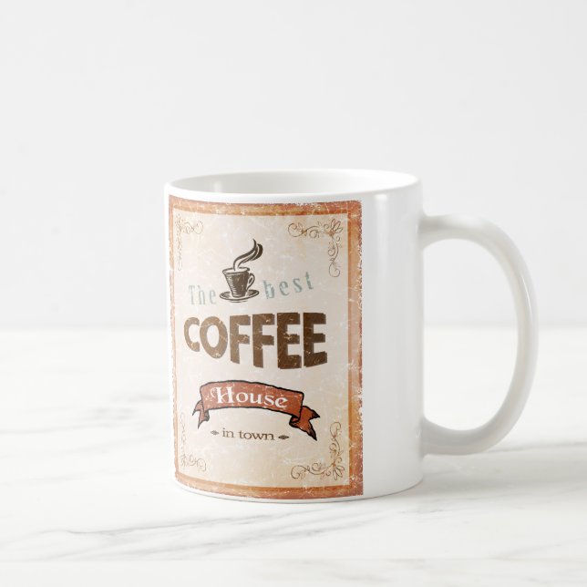 Caneca De Café A melhor casa de café (Direita)