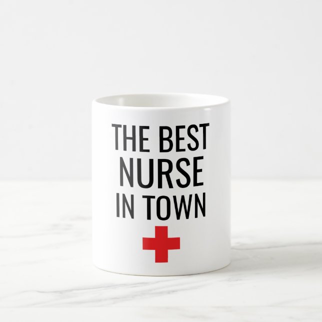 Caneca De Café A Melhor Enfermeira da Cidade (Centro)
