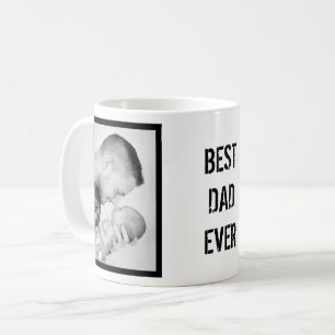 Caneca De Café A melhor foto NUNCA personalizada do PAI