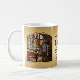 Caneca De Café A melhor foto personalizada do mundo do aniversári