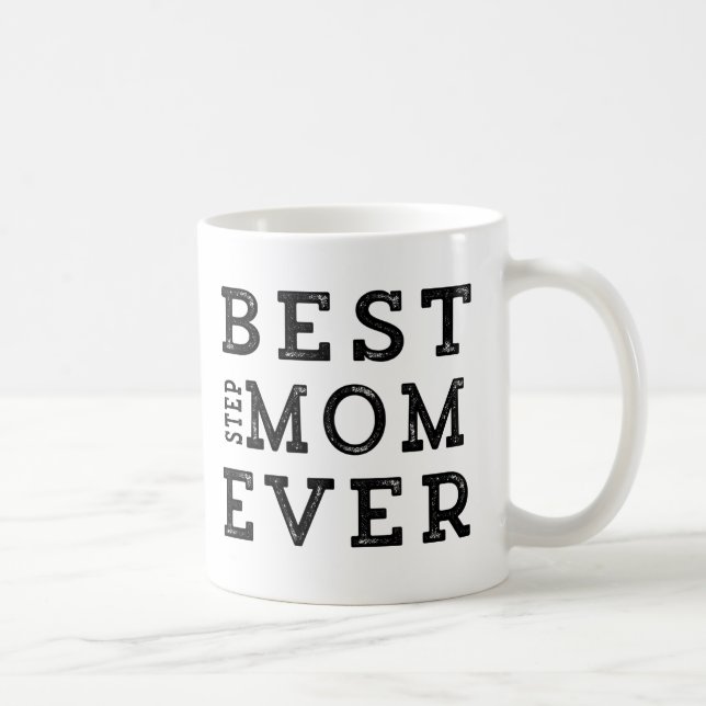 Caneca De Café A melhor madrasta nunca (Direita)