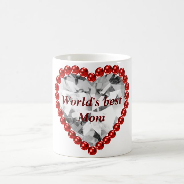 Caneca De Café A melhor mãe do mundo (Centro)