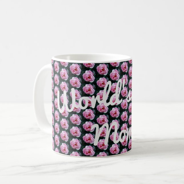 Caneca De Café A melhor mãe do mundo! (Frente Esquerda)