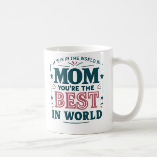 Caneca De Café A melhor mãe do mundo