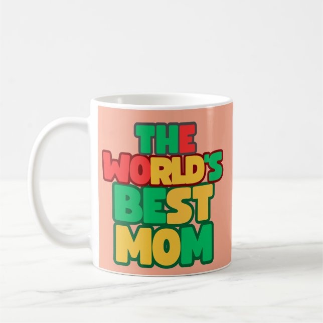 Caneca De Café a melhor mãe do mundo (Esquerda)