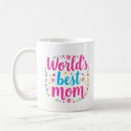 Caneca De Café A melhor mãe do mundo, 15 Oz Coffee Mug