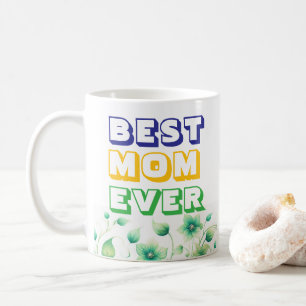 Caneca De Café A Melhor Mãe Personalizada Que Já Teve Design Coff