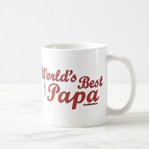 Caneca De Café A melhor papá do mundo