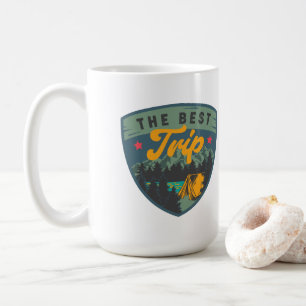Caneca De Café A melhor viagem - Camping Mug