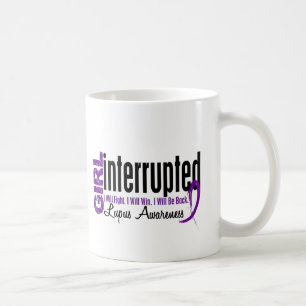 Caneca De Café A menina interrompeu 1 lúpus