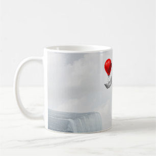 Caneca De Café A metáfora do conceito surreal e da solução criati