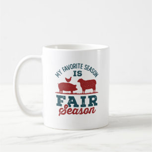 Caneca De Café A Minha Época Favorita É Feira Do Condado Da Fair