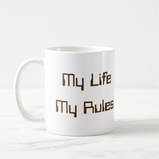 Caneca De Café A Minha Vida, As Minhas Regras.