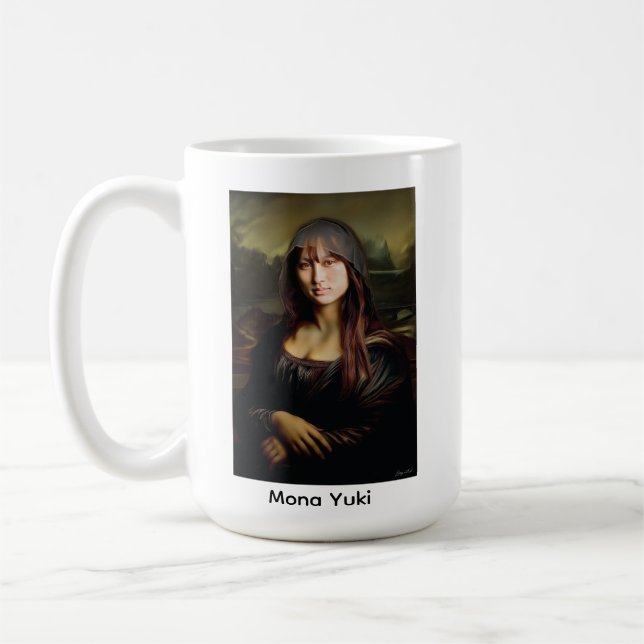 Caneca De Café A Mona Yuki (Esquerda)