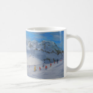 Caneca De Café A montanha cobre Tignes 2009
