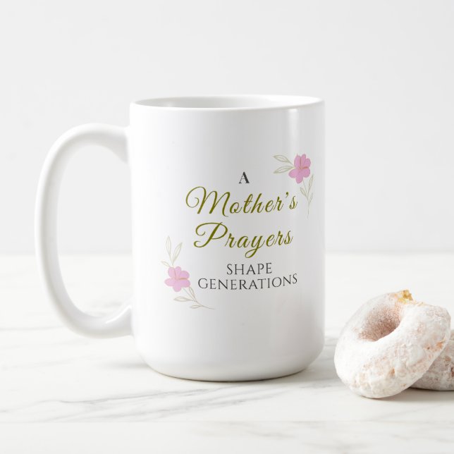 Caneca De Café A Mother’s Prayers Mothers Day 2026 Mug (Com Donut)