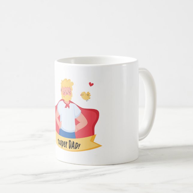 Caneca De Café A mug for a dad  (Frente Esquerda)