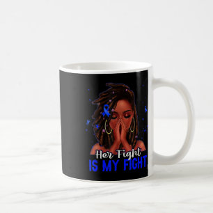 Caneca De Café A Mulher Negra Do Cabelo É A Minha Luta.
