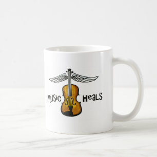 Caneca De Café A música cura