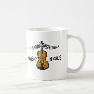 Caneca De Café A música cura