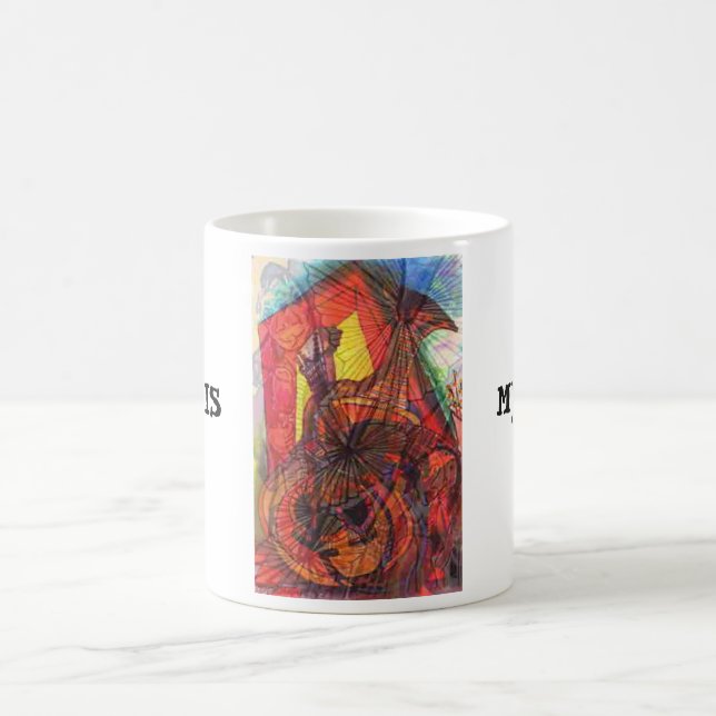 CANECA DE CAFÉ A MÚSICA É, MINHA ALMA (Centro)