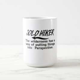 Caneca De Café A natureza selvagem coloca as coisas em perspectiv