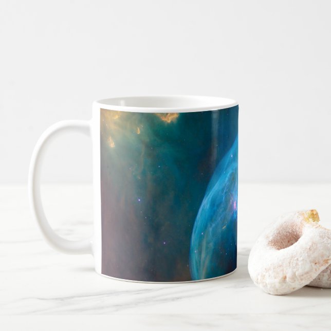 Caneca De Café A Nebulosa Bubble, Ngc 7635. (Com Donut)