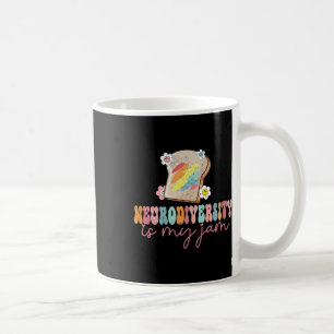 Caneca De Café A Neurodiversidade é a minha inclusão empolgada Aw