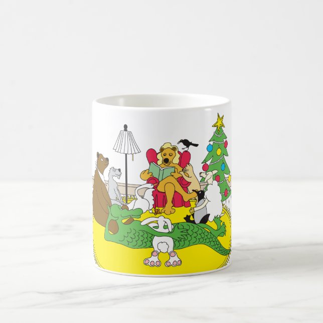 Caneca De Café A Noite Antes Da História De Natal (Centro)