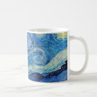 Caneca De Café a noite estrelada de 1889 por Vincent van gogh