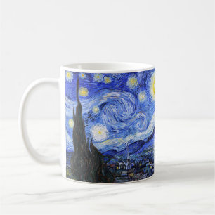 Caneca De Café A Noite Estrelada de Van Gogh
