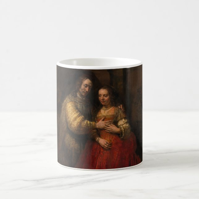 Caneca De Café A Noiva Judaica (por Rembrandt) (Centro)