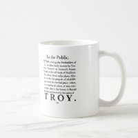 A nomeação de Troy, NY 1789