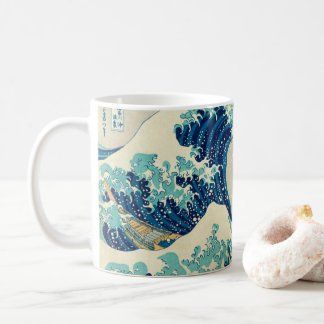 Caneca De Café A onda do Excelente de Kanagawa - Hokusai