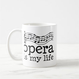 Caneca De Café A ópera é minha vida