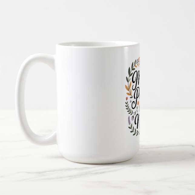 Caneca De Café A Paciência de uma Mãe Não Tem Fim (Esquerda)