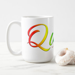 Caneca De Café A palavra única expressiva e estranha de SlipperyJ