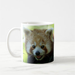 Caneca De Café A panda vermelha está acordada!