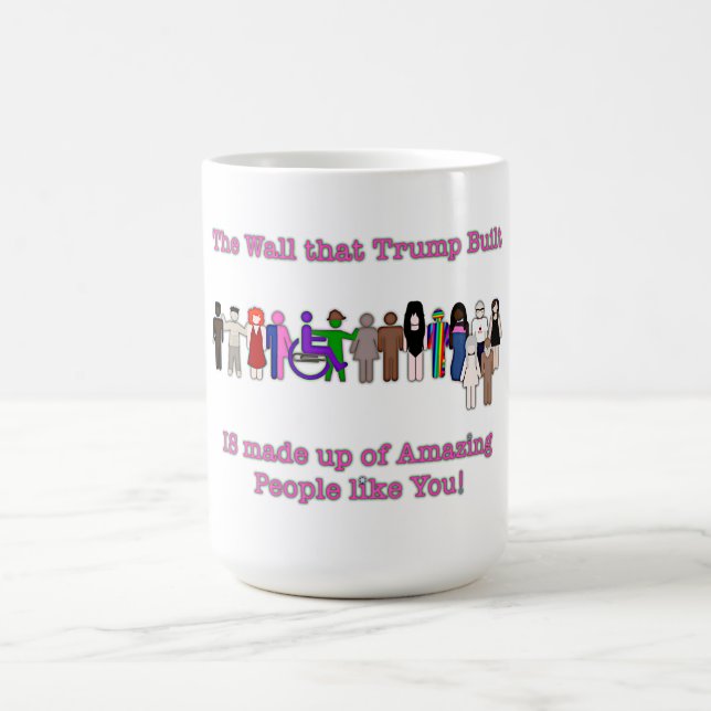 Caneca De Café A Parede que Trump Construiu (Centro)