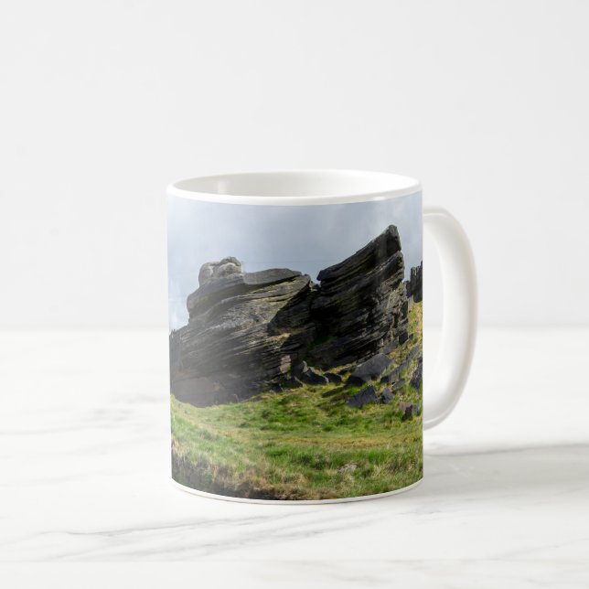 Caneca De Café A Pedra da Chuva, Blackstone Edge (Frente Esquerda)