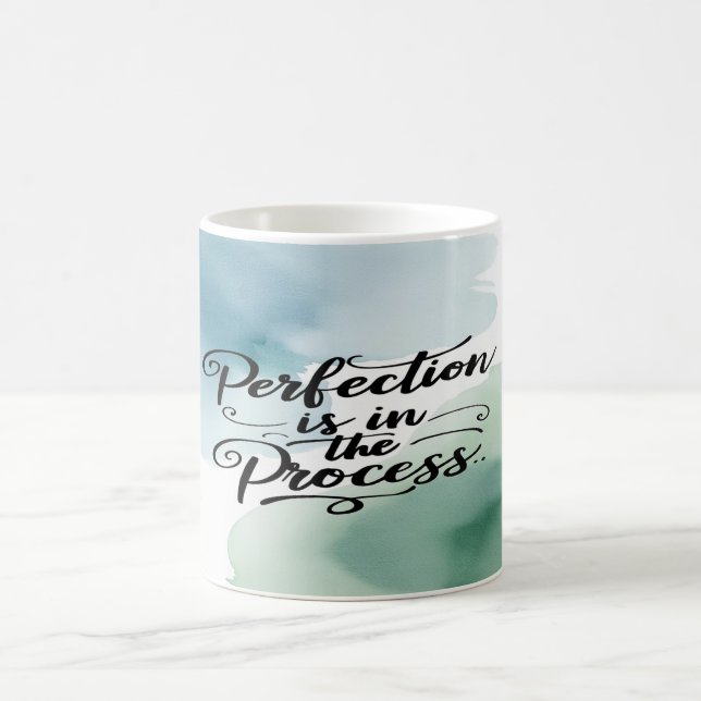 Caneca De Café A Perfeição Está No Processo (Centro)