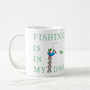 Caneca De Café A pesca está no meu DNA